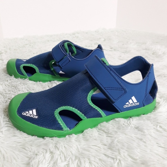adidas Other - New adidas blue green strap aquatic shoes